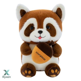 Pluszowa Maskotka Przytulanka Szop Z Żołędziem 23cm LEAN TOYS
