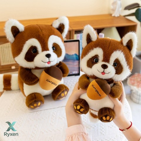 Pluszowa Maskotka Przytulanka Szop Z Żołędziem 23cm LEAN TOYS