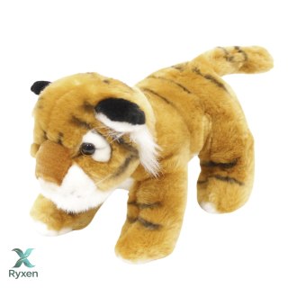 Pluszowa Maskotka Przytulanka Tygrys Kot Brązowy 25cm LEAN TOYS