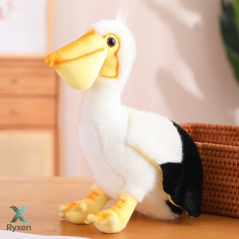 Pluszowy Pelikan Ptak Pluszak Maskotka Przytulanka 24cm LEAN TOYS