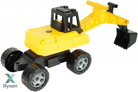 Pojazd koparka 70 cm czarno-żółta LENA