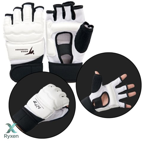 Rękawiczki Sportowe Do Taekwondo Etui Białe LEAN