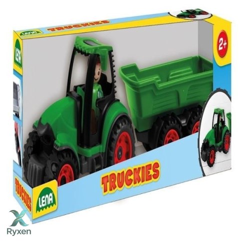 Traktor z przyczepą 38 cm truckies LENA