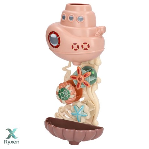 Zabawki Do Kąpieli Statek Podwodny Kubeczki Przyssawki 9el LEAN TOYS