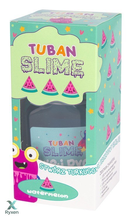 Zestaw super slime - arbuz TUBAN