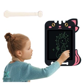 Znikopis Tablica Do Rysowania Pisania LCD Rysik Kot Czarny LEAN TOYS