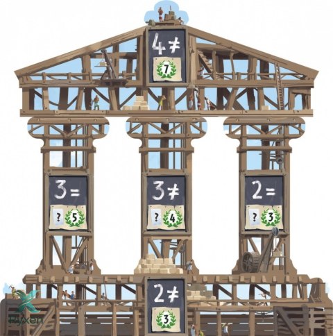 Gra architekci 7 cudów Świata Rebel