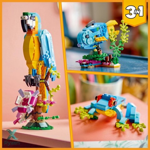 Klocki creator 31136 egzotyczna papuga LEGO