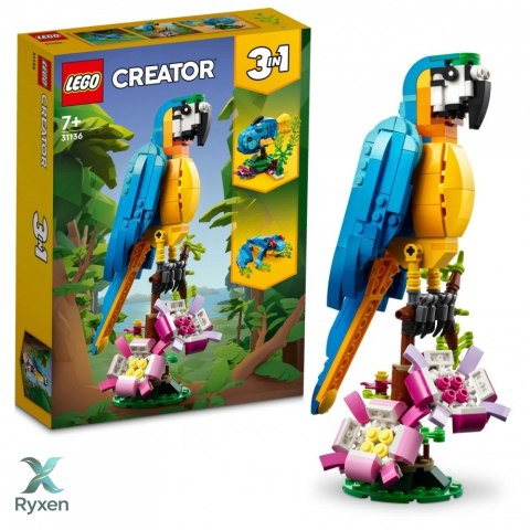 Klocki creator 31136 egzotyczna papuga LEGO