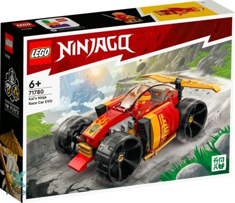 Klocki ninjago 71780 samochód wyścigowy ninja kaia LEGO