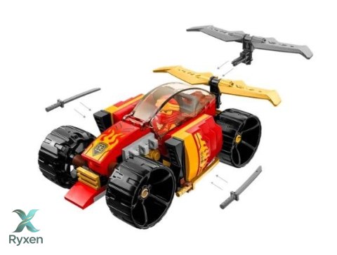 Klocki ninjago 71780 samochód wyścigowy ninja kaia LEGO