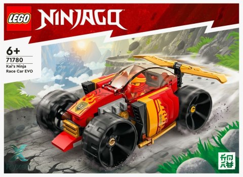 Klocki ninjago 71780 samochód wyścigowy ninja kaia LEGO