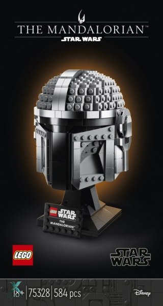Klocki star wars 75328 hełm mandalorianina LEGO