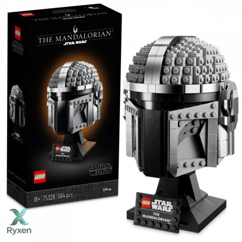 Klocki star wars 75328 hełm mandalorianina LEGO