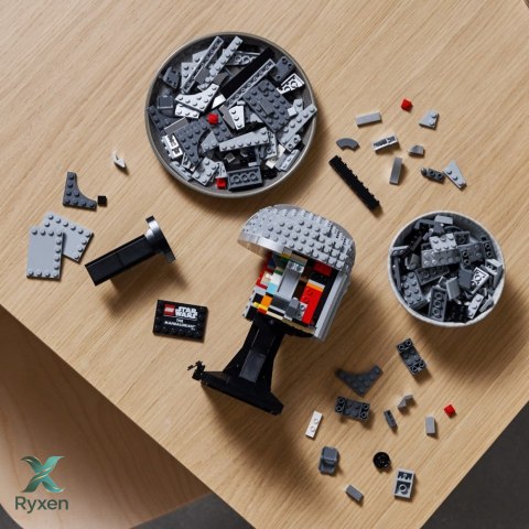 Klocki star wars 75328 hełm mandalorianina LEGO