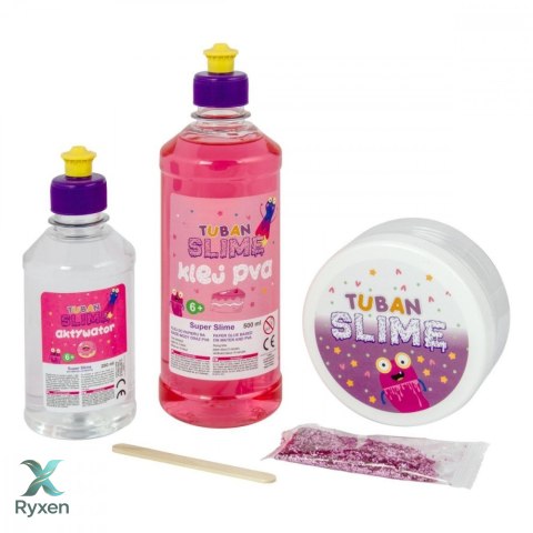 Masa plastyczna zestaw super slime - ciastko xl TUBAN
