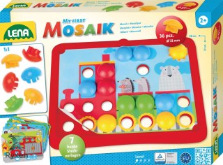 Moja pierwsza mozaika pojazdy LENA
