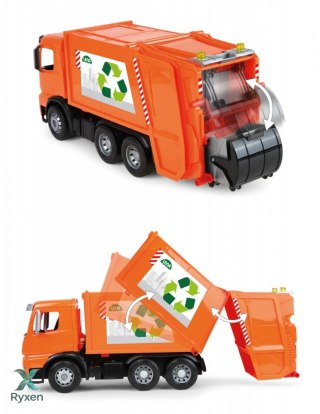 Pojazd Śmieciarka arocs 52cm luzem w kartonie LENA