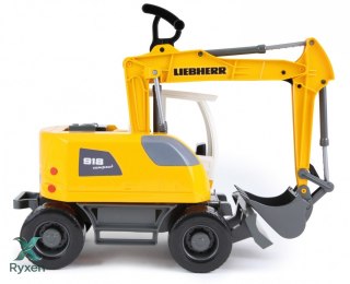 Pojazd koparka liebherr 48 cm luzem w kartonie LENA