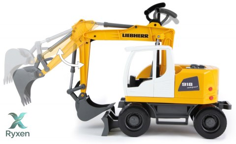 Pojazd koparka liebherr 48 cm luzem w kartonie LENA