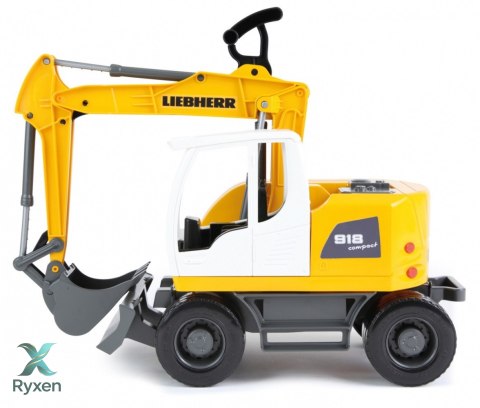 Pojazd koparka liebherr 48 cm luzem w kartonie LENA