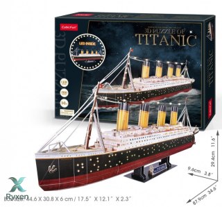 Puzzle 3d titanic led CUBIC FUN