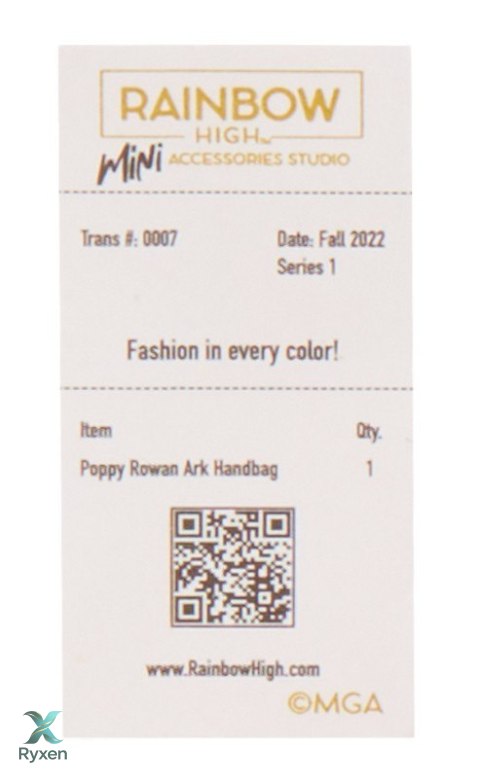 Torebka rainbow high accessories studio series 1 asortyment MGA