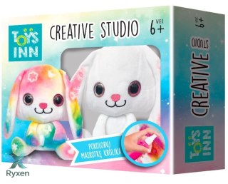Zestaw kreatywny creative studio królik maskotka do kolorowania STNUX