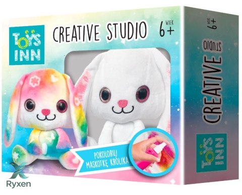 Zestaw kreatywny creative studio królik maskotka do kolorowania STNUX