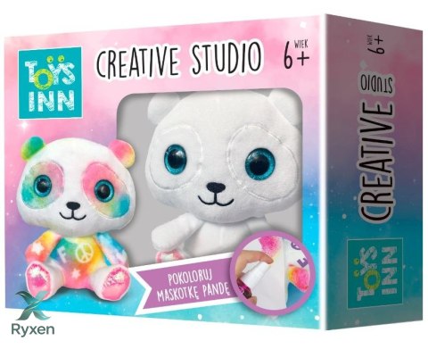 Zestaw kreatywny creative studio panda maskotka do kolorowania STNUX