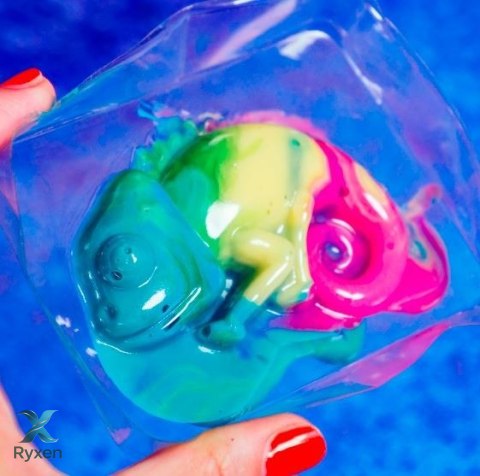Zestaw naukowy crazy science slime kameleon LISCIANI