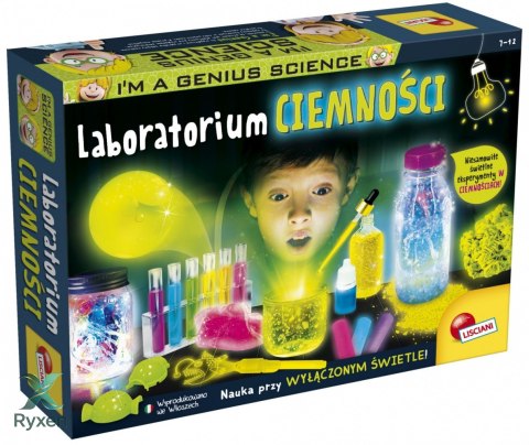 Zestaw naukowy im a genius laboratorium ciemności LISCIANI