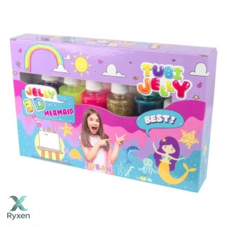 Zestaw tubi jelly 6 kolorów - syrenka TUBAN