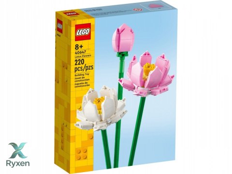 Klocki botanicals 40647 kwiaty lotosu LEGO