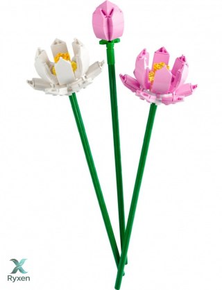 Klocki botanicals 40647 kwiaty lotosu LEGO