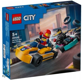 Klocki city 60400 gokarty i kierowcy wyścigowi LEGO