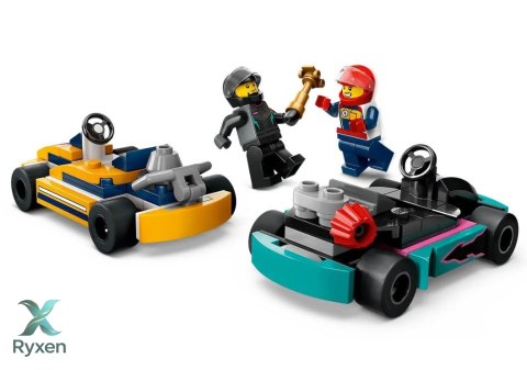 Klocki city 60400 gokarty i kierowcy wyścigowi LEGO