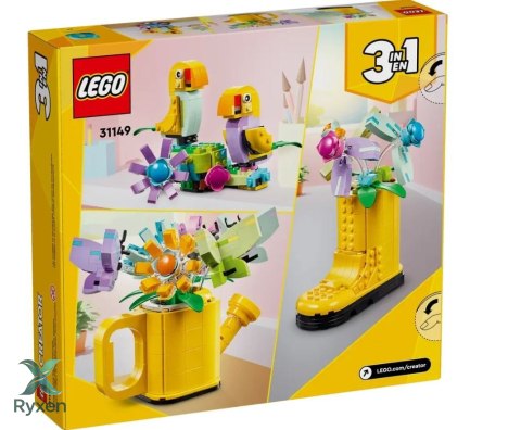 Klocki creator 31149 kwiaty w konewce LEGO