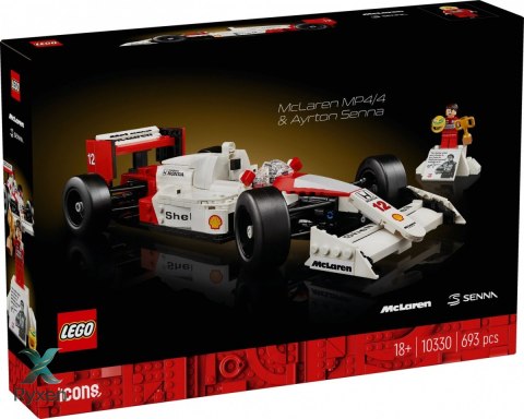 Klocki icons 10330 mclaren mp4/4 i ayrton senna LEGO