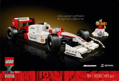 Klocki icons 10330 mclaren mp4/4 i ayrton senna LEGO