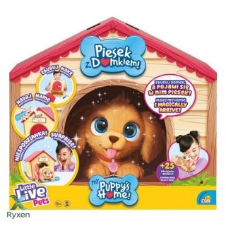 Maskotka interaktywna little live pets piesek z domkiem COBI