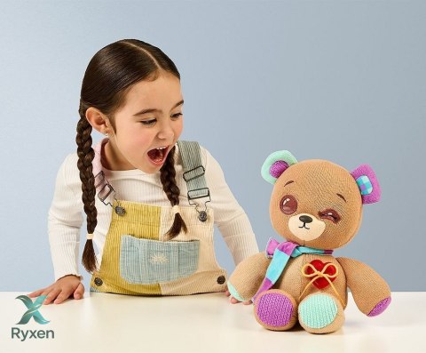 Maskotka interaktywna thready bear miś guziczek COBI