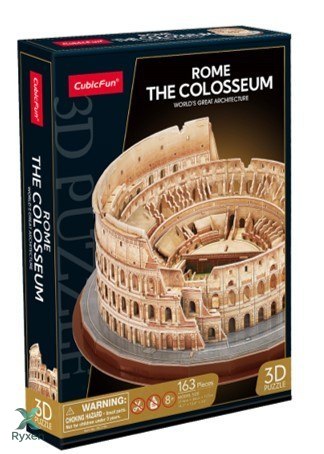 Puzzle 3d 163 elementy koloseum w rzymie CUBIC FUN