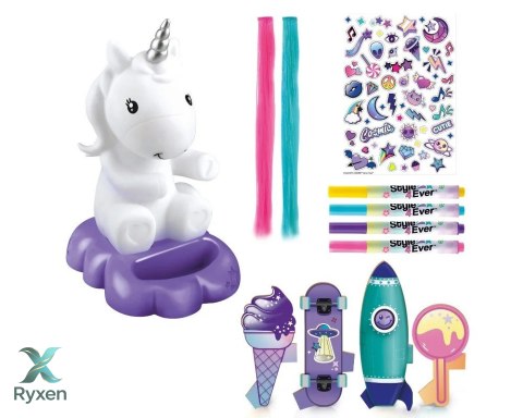 Zestaw Świecące dekorożce - jednorożec diy deluxe EPEE