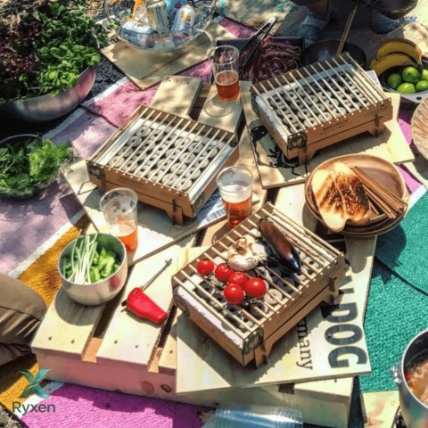Casus Grill w papierowym opakowaniu CasusGrill
