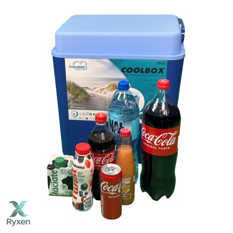 Lodówka turystyczna KAMAI CB 32L pasywna na wkłady Kamai Coolbox