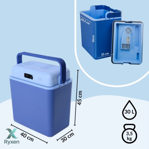 Lodówka turystyczna samochodowa KAMAI CB 30L - 12V Kamai Coolbox