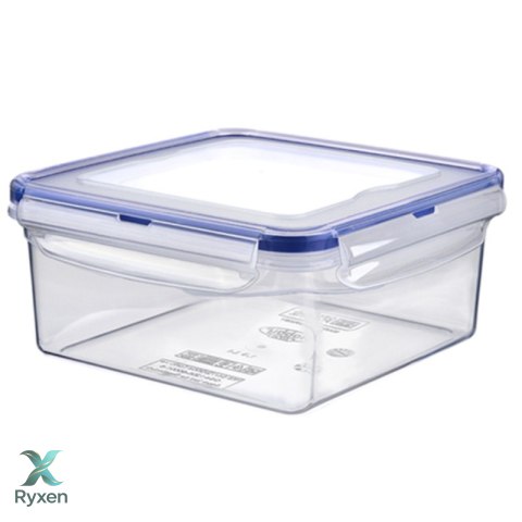 Pojemnik plastikowy 1,3L KWADRAT SAVER BOX z pokrywką Chomik