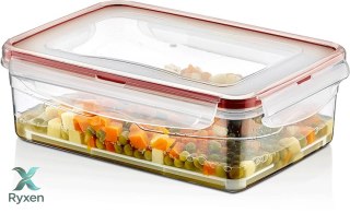 Pojemnik plastikowy 1,4L PROSTOKĄT SAVER BOX z pokrywką Chomik