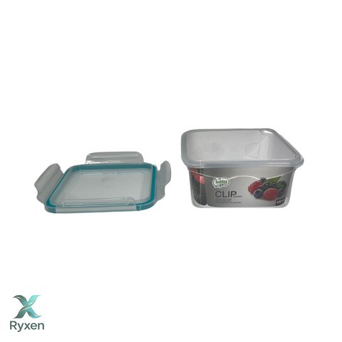 Pojemnik plastikowy 680ml KWADRAT SAVER BOX z pokrywką Chomik